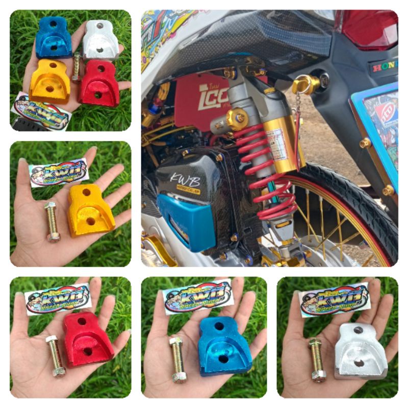 Jual PENINGGI SHOCK MATIC ATAS SAMBUNGAN SHOCKBREAKER MATIK RAISER