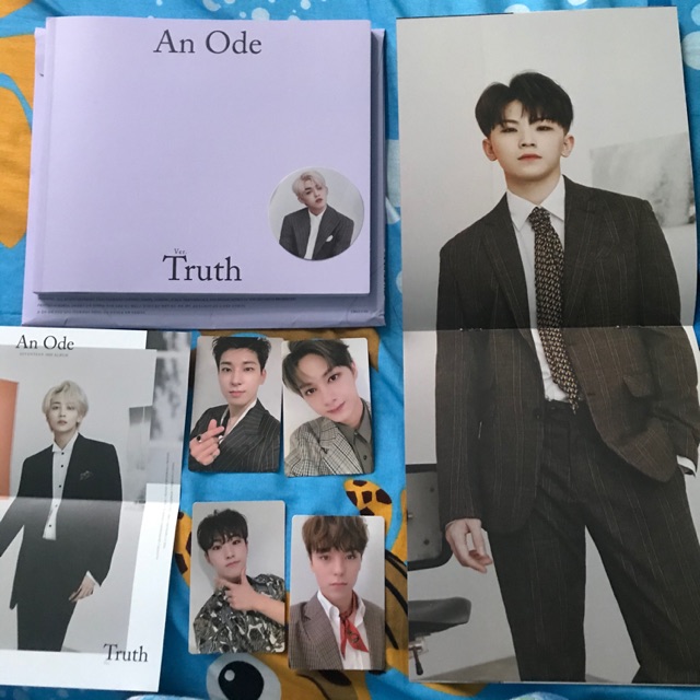 Jual Album Seventeen An Ode ver. Truth ( Unsealed) Shopee Indonesia