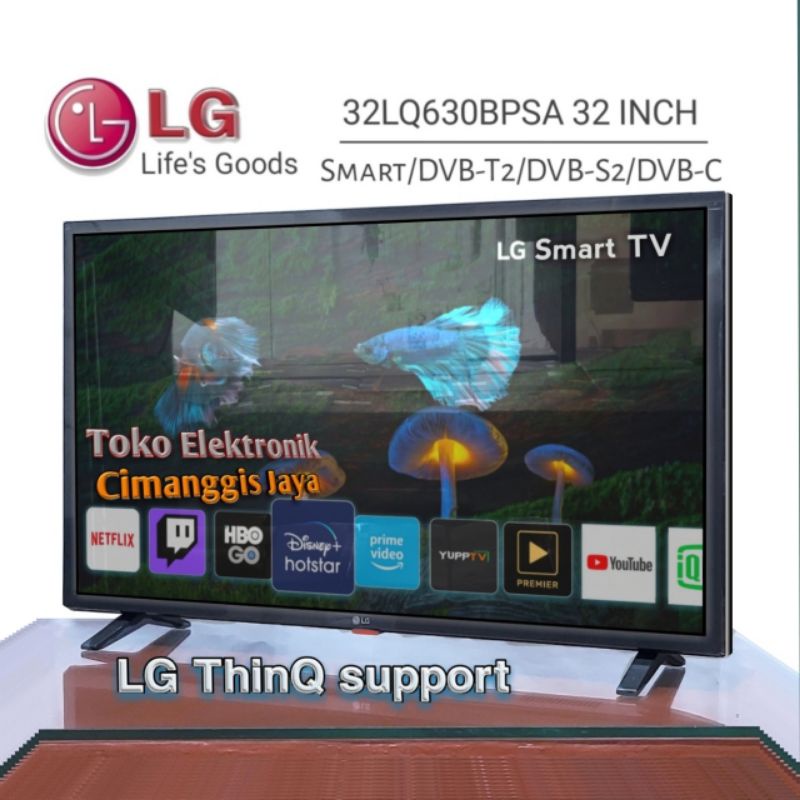 Jual smart tv led LG 32 inch digital 32LQ630BPSA dan 32LR650BPSA