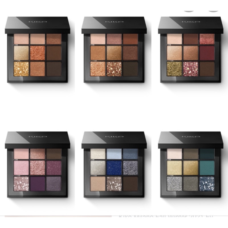 Jual KIKO MILANO EYESHADOW PALETTE GLAMOUR MULTI FINISH Shopee Indonesia