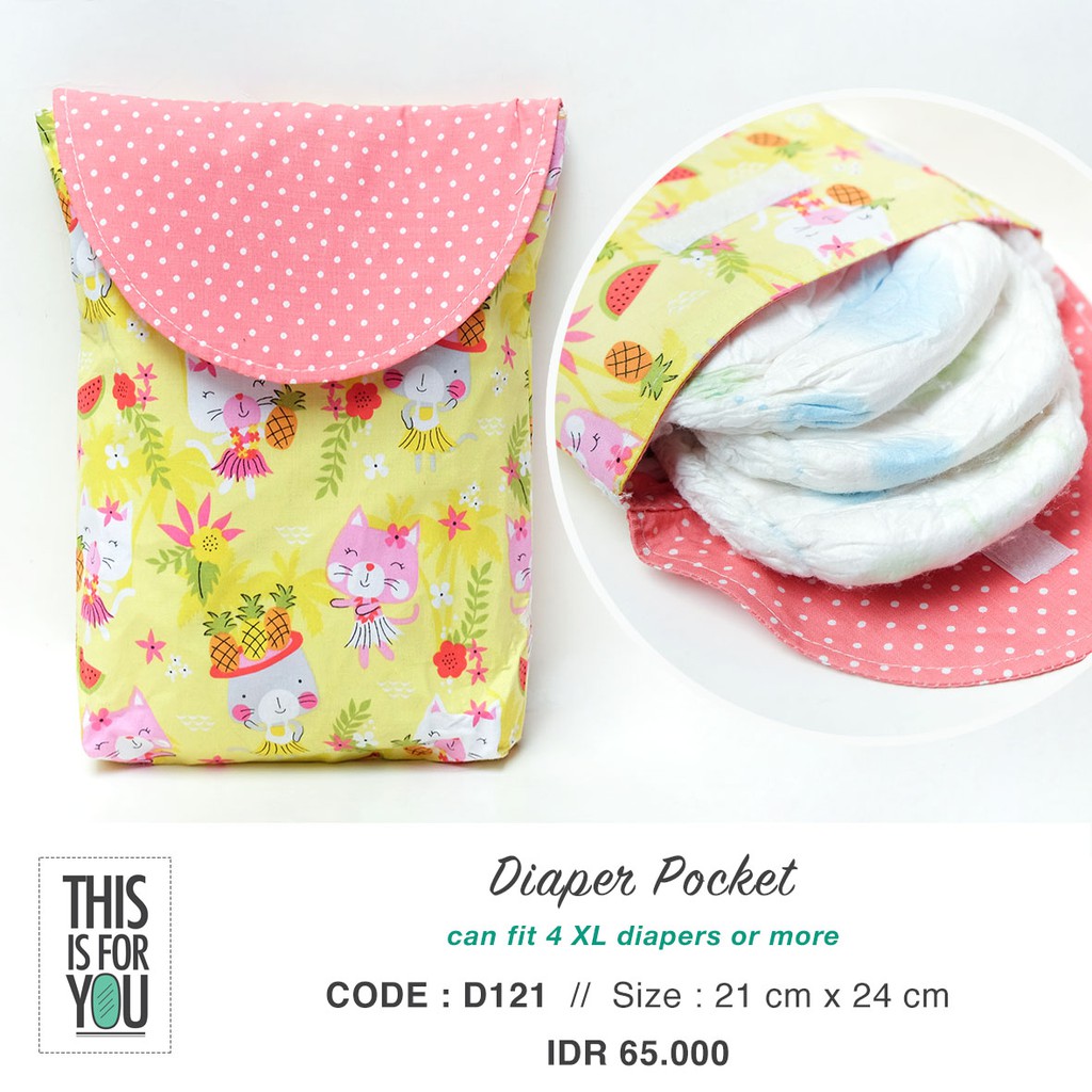 Jual TEMPAT PAMPERS DIAPER POUCH TAS POPOK, DIAPERS BAG ( KODE D121