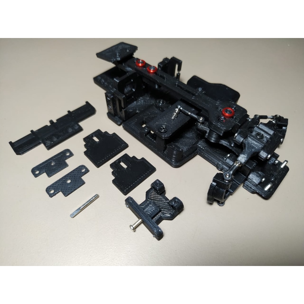 Jual conversion kit RWD Wltoys K969 K989 3D Printed Mini RWD Drift