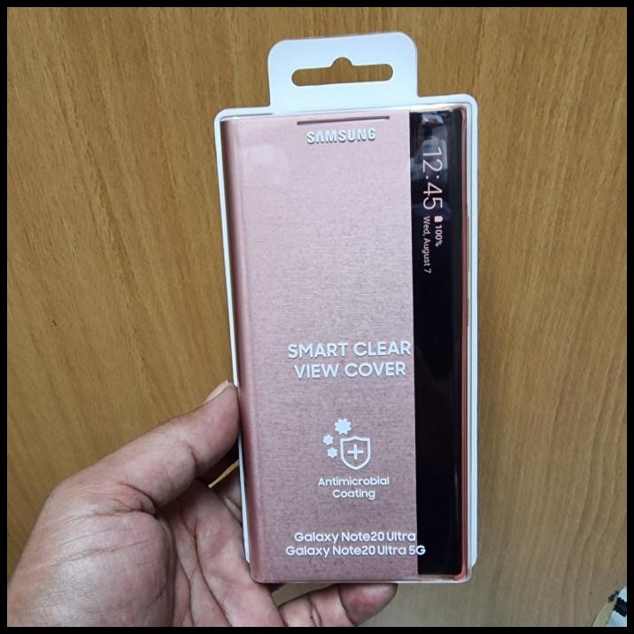 Jual Samsung Smart Clear View Cover Note 20 Ultra Original Garansi