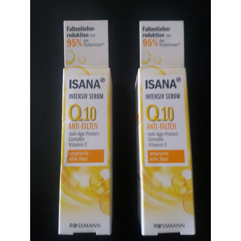 Jual ISANA INTENSIV SERUM Q10 ANTI FALTEN Shopee Indonesia