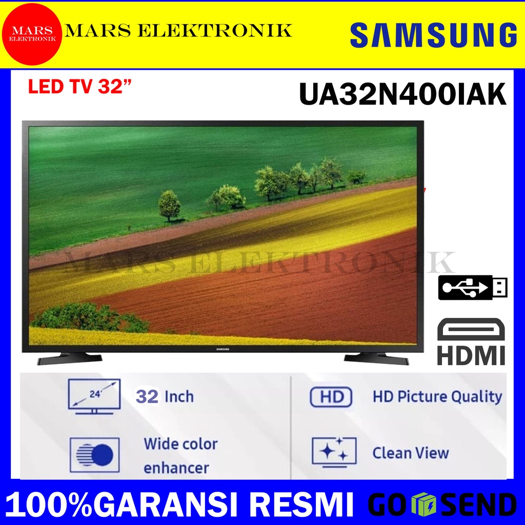 Jual TV LED SAMSUNG UA32N4001AK 32 INCHI / GARANSI RESMI / UA 32