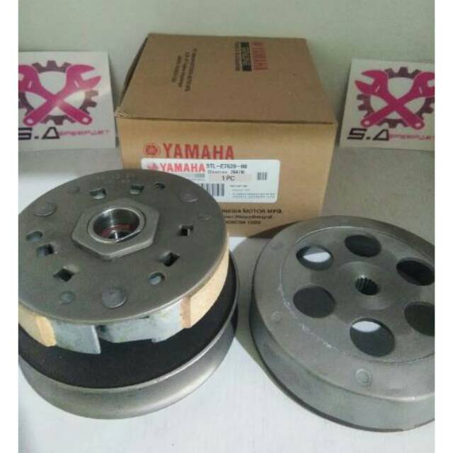 Jual Pully Pulley Polly Puli ASSY Mio Sporty Mio Soul Karbu Fino Karbu