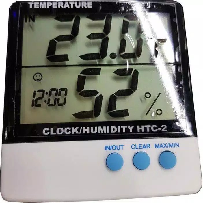 Jual HTC2 HYGROMETER THERMOMETER DIGITAL HUMIDITY METER INDOOR dan