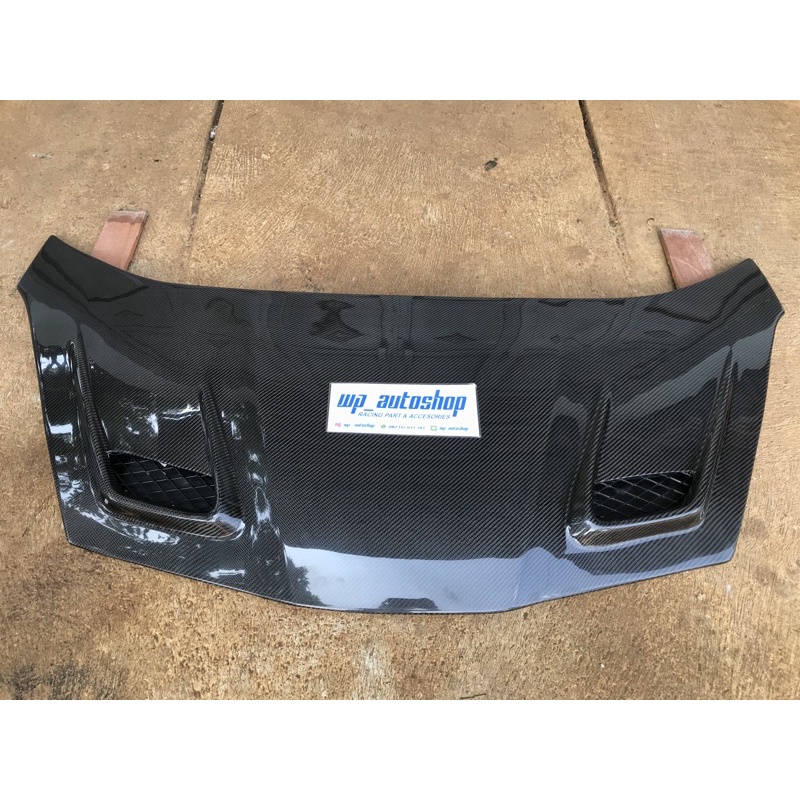 Jual kap mesin carbon jazz ge8 model js racing Shopee Indonesia