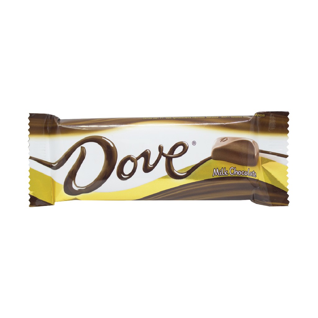 Jual Dove Milk Chocolate 43gr Shopee Indonesia