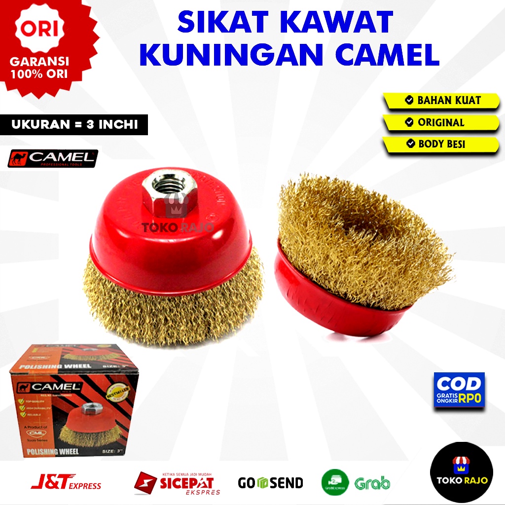 Jual Sikat Kawat Kuningan Wire Cup Brush Dan Sikat Kawat Mangkok Kepang