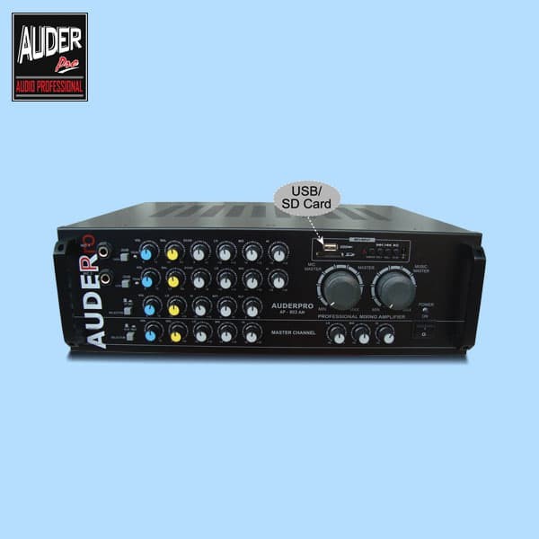 Jual MIXER AMPLIFIER KARAOKE AUDERPRO AP802AM (USB) Shopee Indonesia