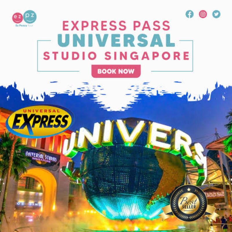 Jual universal studio singapore express pass Shopee Indonesia