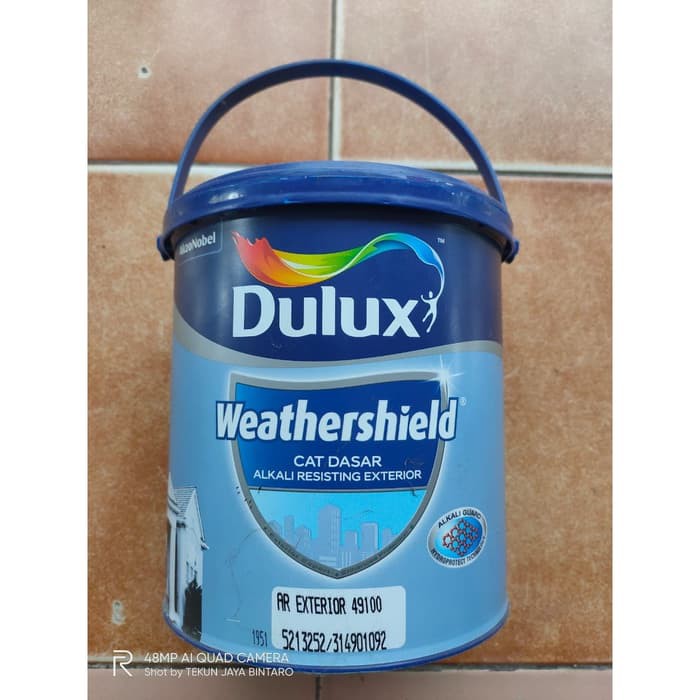 Jual Cat Dulux Weathershield Primer Cat dasar Exterior Alkali 2,5 Liter Shopee Indonesia