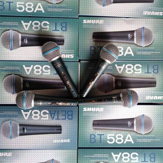 Jual BETA 58A HURE Microphone MIC beta 58A ORIGINAL Shopee Indonesia