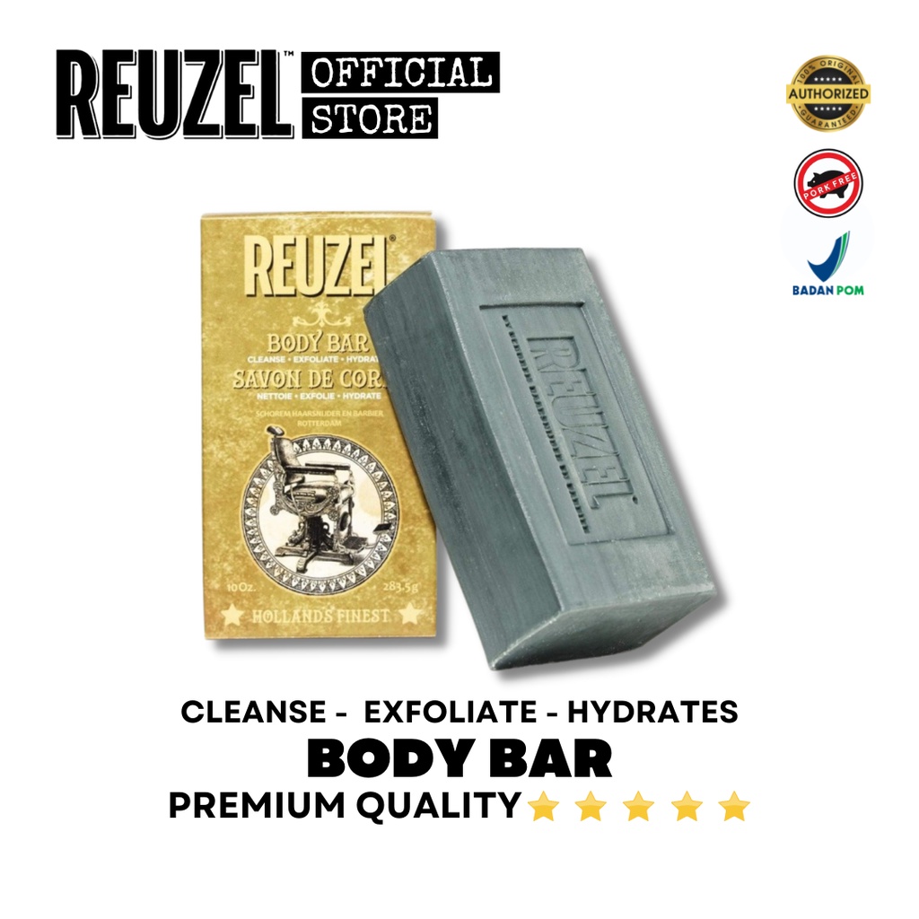 Jual REUZEL BODY BAR CLEANSES / EXFOLIATES / HYDRATES Shopee Indonesia
