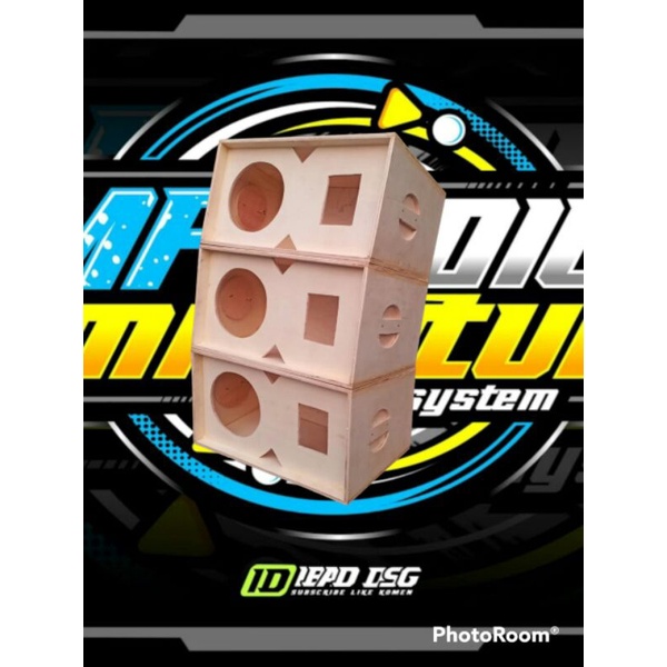 Jual Box Speaker Line Array 6 Inch Box polos Shopee Indonesia