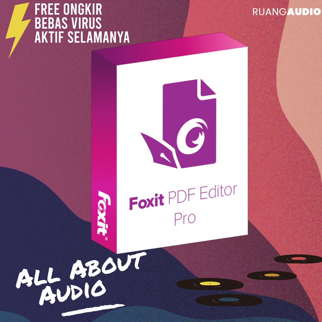 Jual FOXIT PDF EDITOR PRO 11 BONUS FOXIT READER 11 ( Full Activated