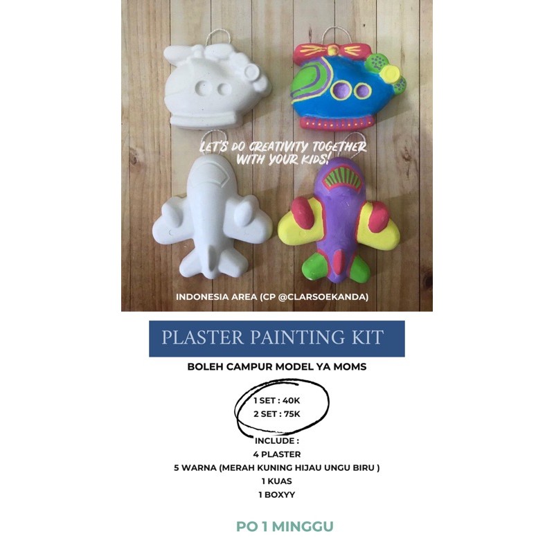 Jual PLASTER PAINTING KIT Shopee Indonesia