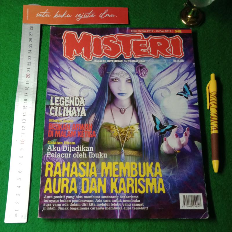 Jual Majalah Misteri edisi Rahasia Membuka Aura dan Karisma. Shopee(04)