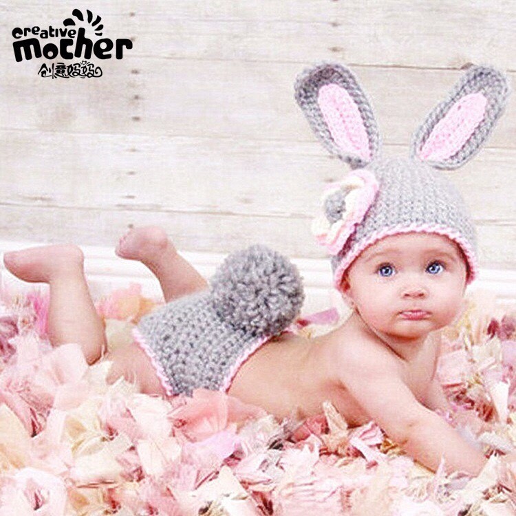 Jual Kostum rajut kelinci abu abu Costume Bunny Grey Shopee Indonesia