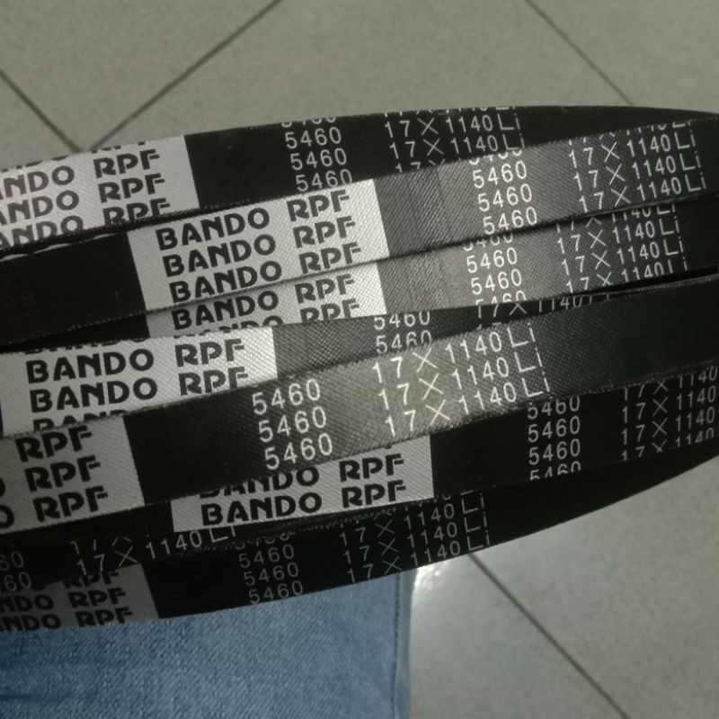Jual v belt 5460 BANDO RDF van belt bergigi v belt Hino 5460 CAKAR BAJA