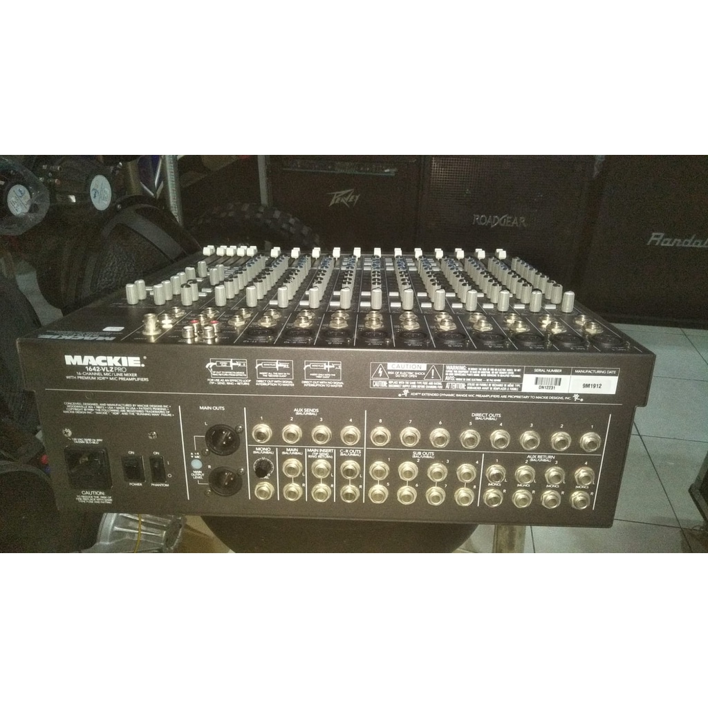Jual PROMO TERBARUH MIXER ANALOG MACKIE 1642VLZ PRO KONDISI BEKAS