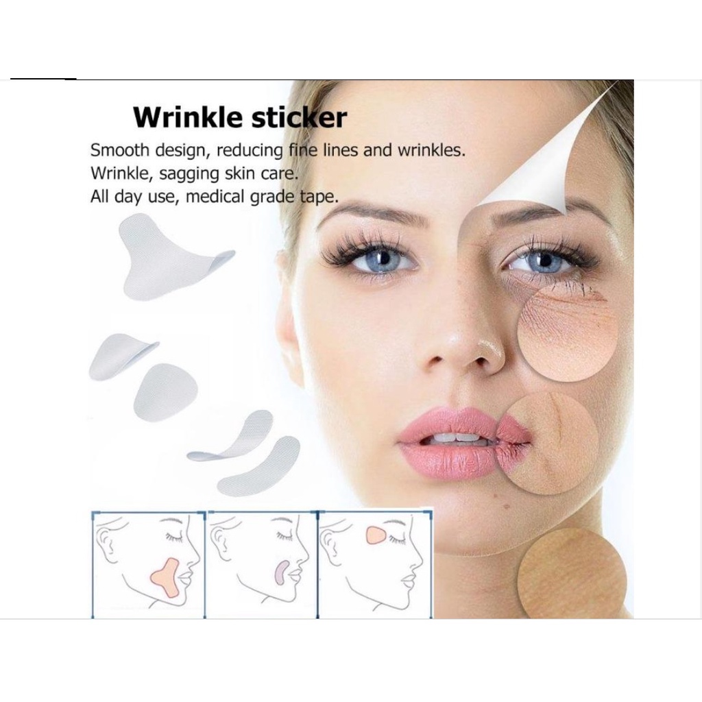 Jual Stiker penghilang kerutan /penghilang garis wajah kulit kendur