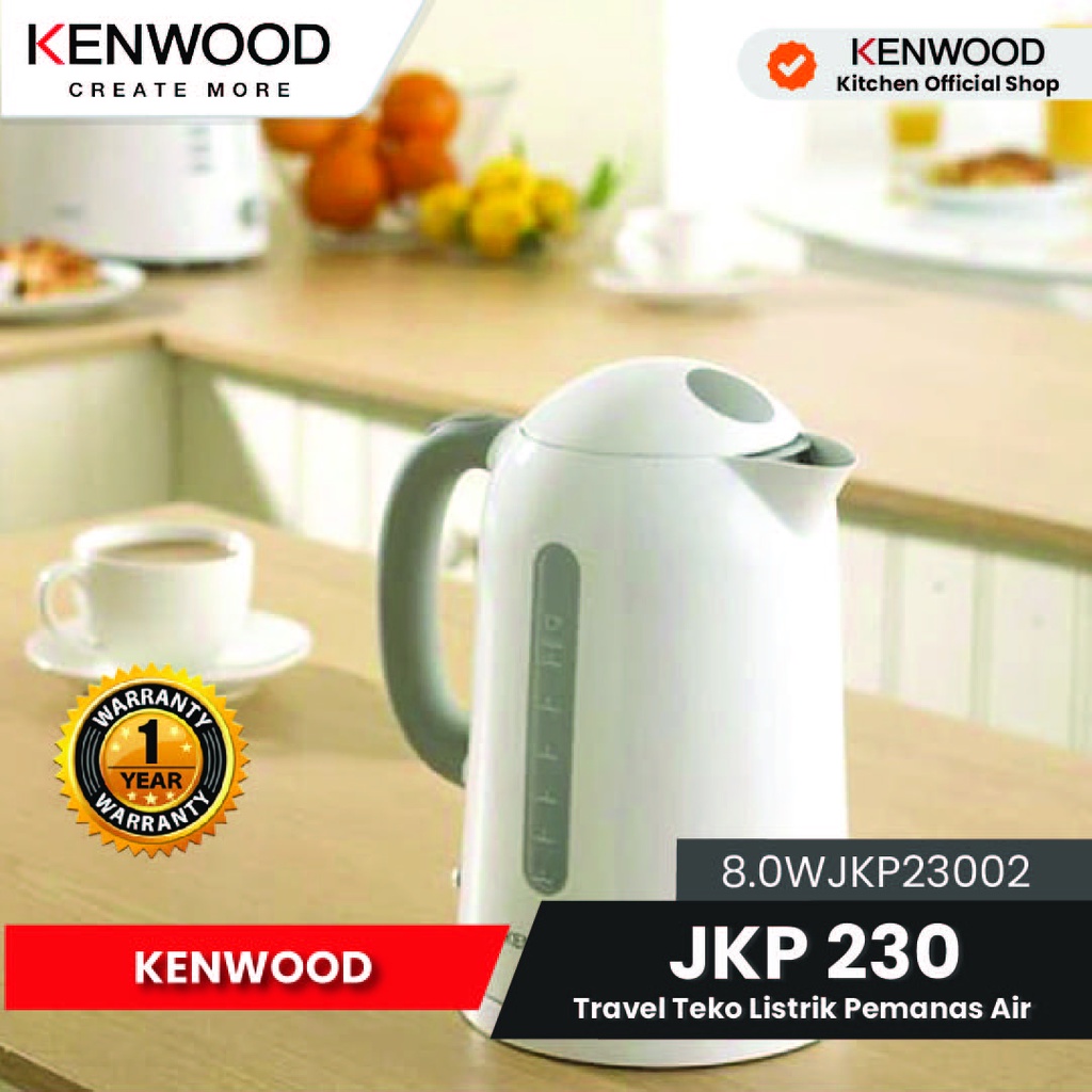 Jual KENWOOD TEKO LISTRIK TRAVEL / ELECTRIC KETTLE JUG JKP230