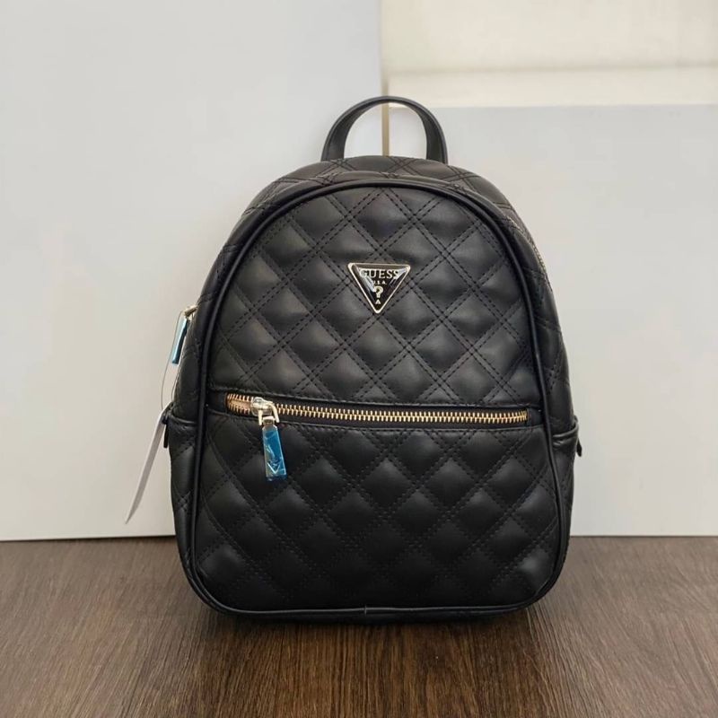 Jual Guess Cessily Quilted Backpack Original / Backpack Guess Original / Ransel Guess Original