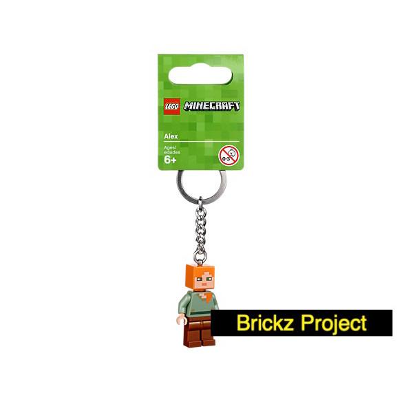 Jual LEGO Key Chain 853819 MINECRAFT Alex Shopee Indonesia