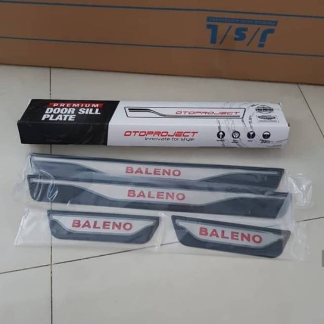 Jual Door sill plate Baleno no lamp / sill plate samping Baleno tanpa
