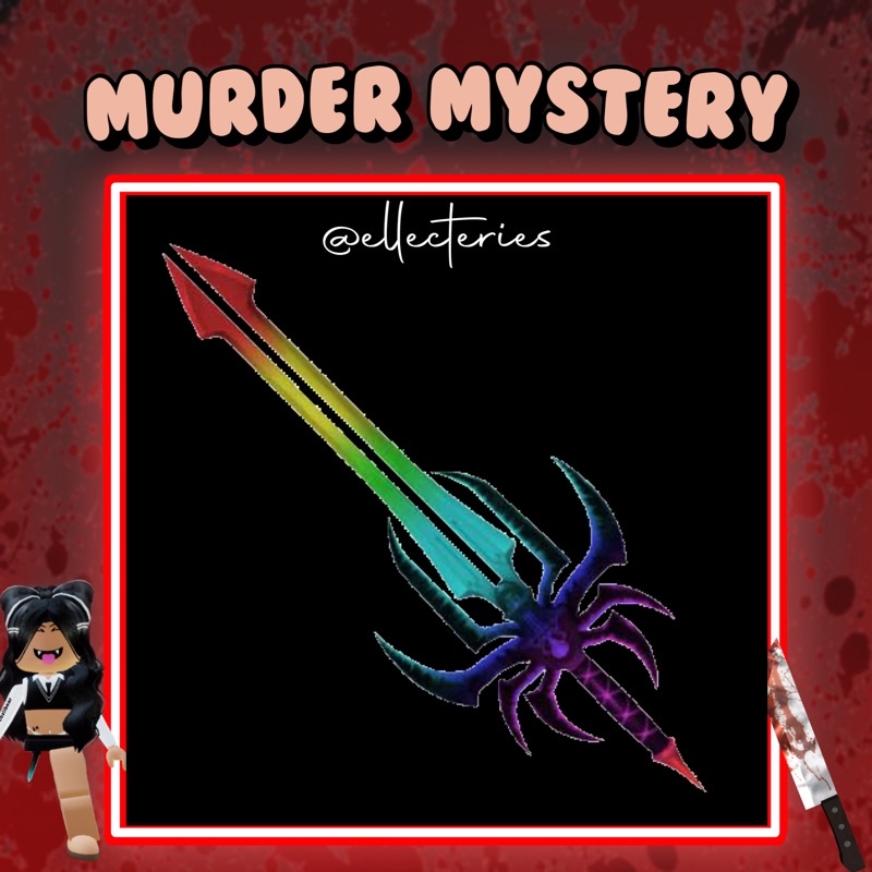 Jual Chroma Fang MM2 Murder Mystery 2 Items Shopee Indonesia