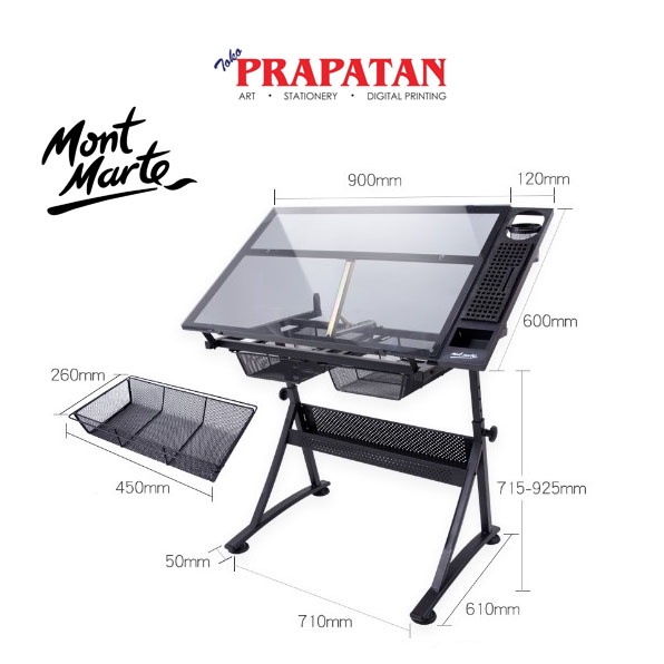 Jual Mont Marte Signature Creative Art Craft Station / Meja Gambar