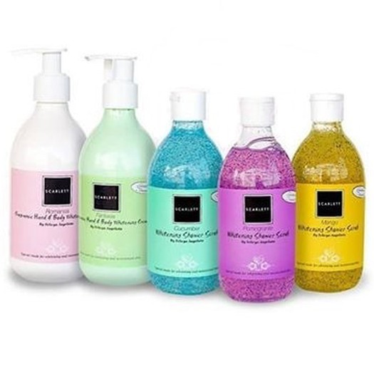 Jual Scarlett / Scarlet Whitening Body Lotion & Shower Scrub Scarlett