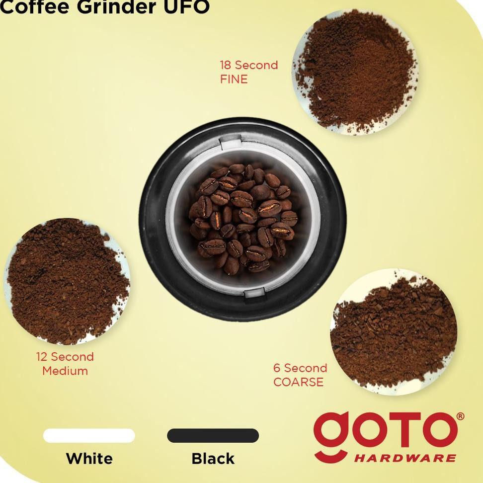 Jual P6T6 Goto Ufo Coffee Maker Grinder Mesin Giling Biji Kopi Bumbu