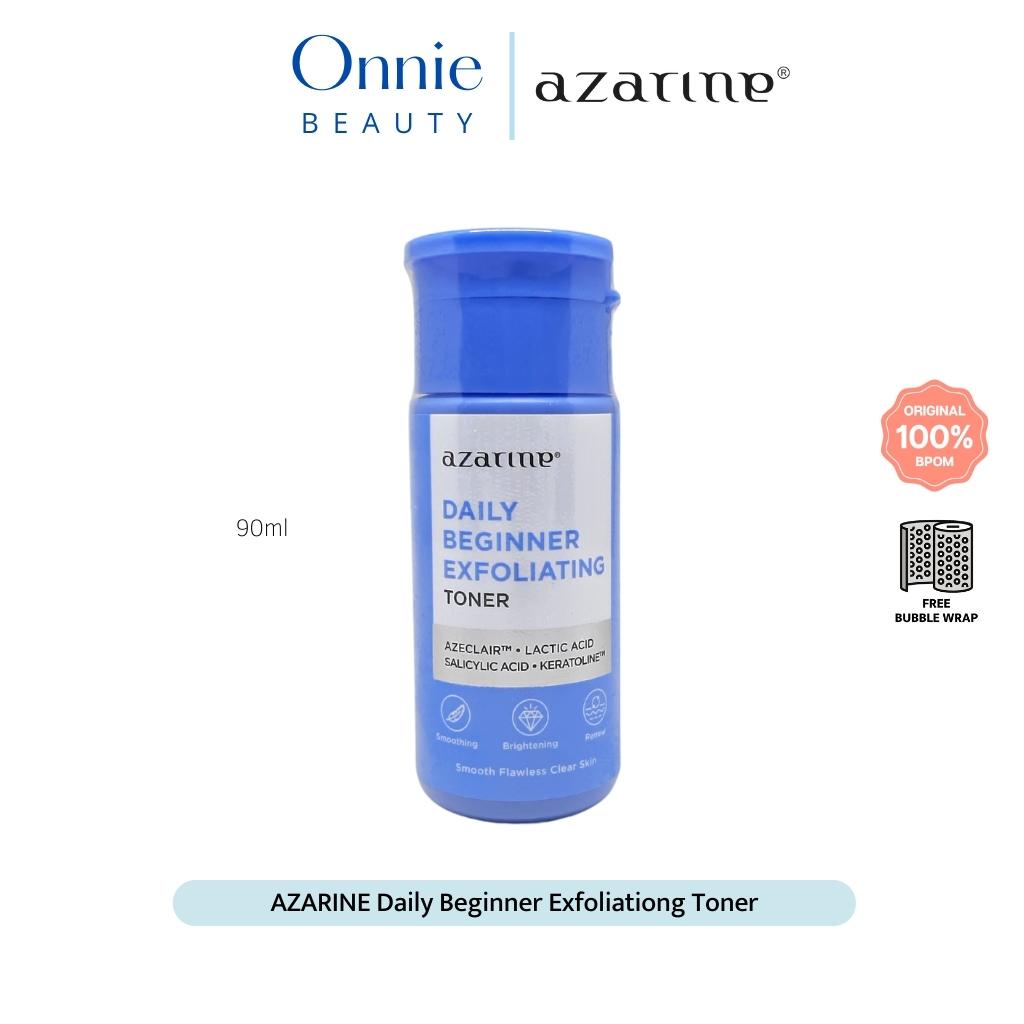 Jual AZARINE Daily Beginner Exfoliating Toner 90ml Shopee Indonesia