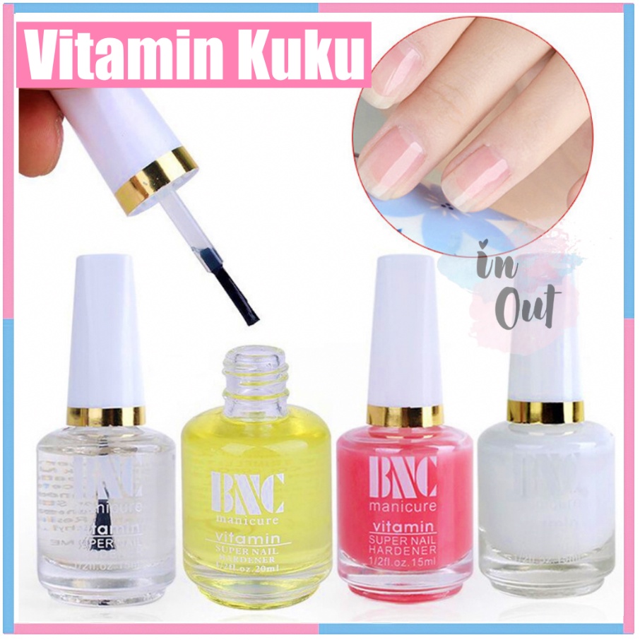 Jual BNC Vitamin Kuku Cuticle remover / TOP Coat / Base Coat / Cuticle
