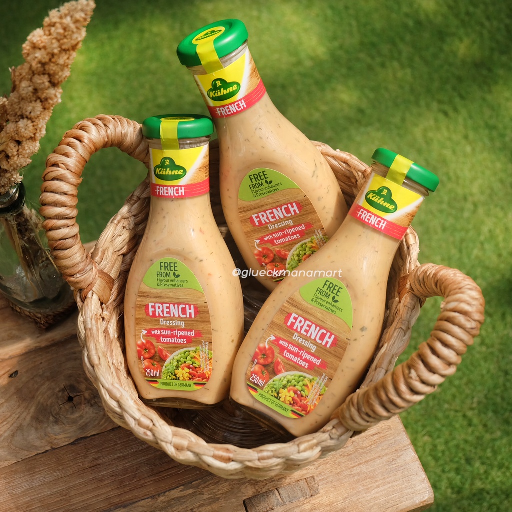 Jual Kuhne Salad Dressing French 250ml Shopee Indonesia