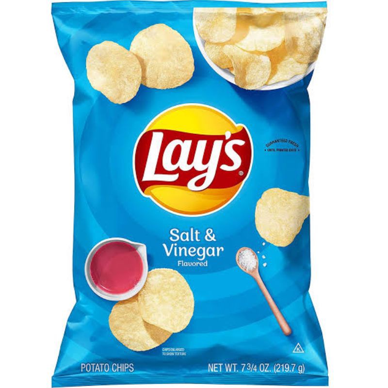 Jual LAYS SALT AND VINEGAR IMPORT Shopee Indonesia