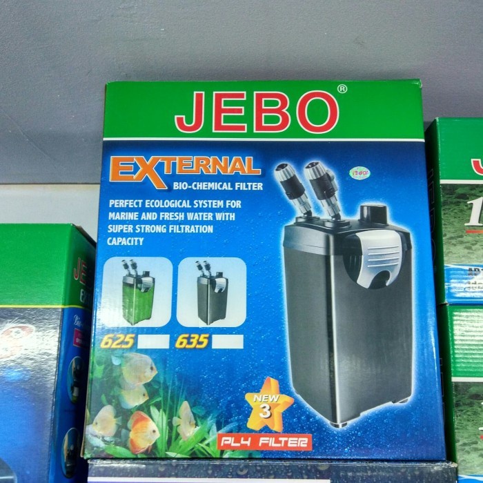 Jual Jebo 625 Canister filter External bio chemical Aquarium Aquascape