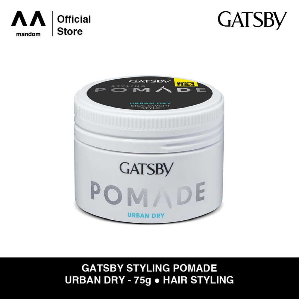 Jual GATSBY Styling Pomade Urban Dry 75gr Shopee Indonesia