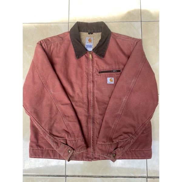 Jual Carhartt Detroit Jacket Salmon Shopee Indonesia