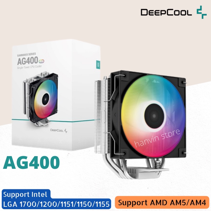 Jual Cpu Cooler LGA 1700 DEEPCOOL AG400 Shopee Indonesia