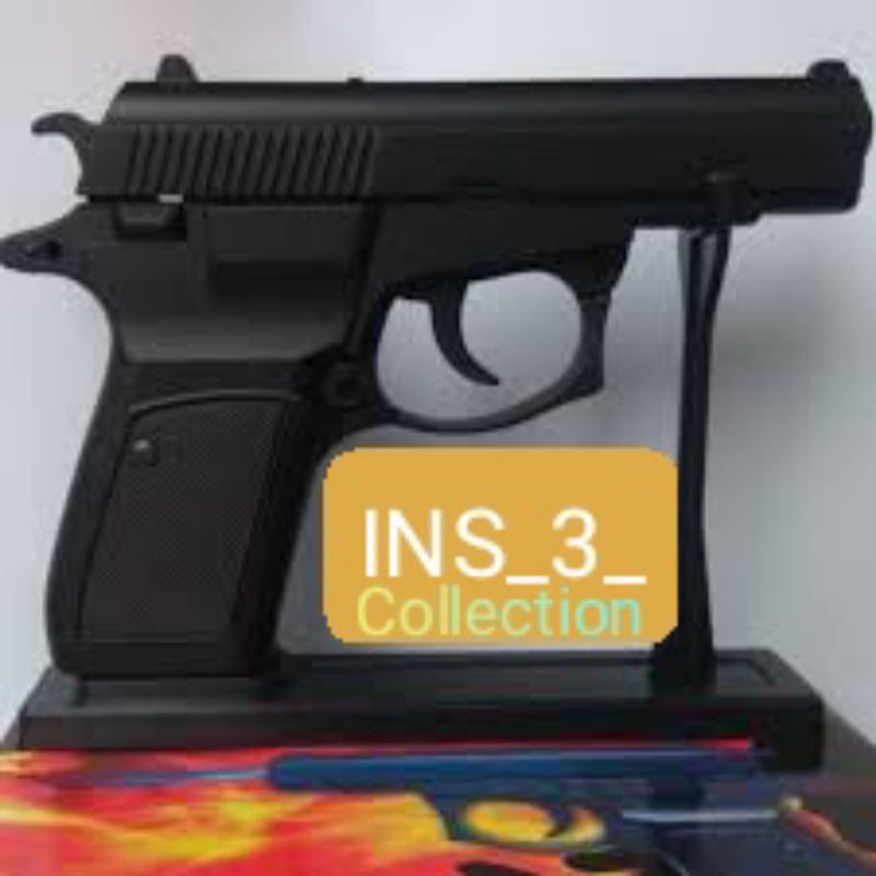 Jual KOREK API PISTOL Z83 MODEL HAND GUN FULL METAL BLACK Shopee