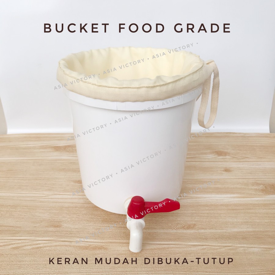 Jual Cold Brew ColdBrew Coffee Fermentation Bucket Kopi + Saringan