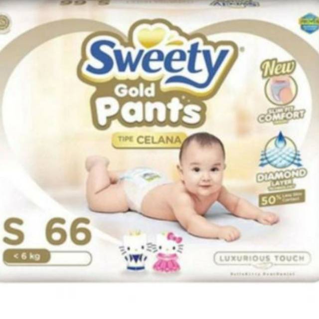 Jual Sweety Gold Pant S66 M60 L54 XL44 XXL36 Shopee Indonesia