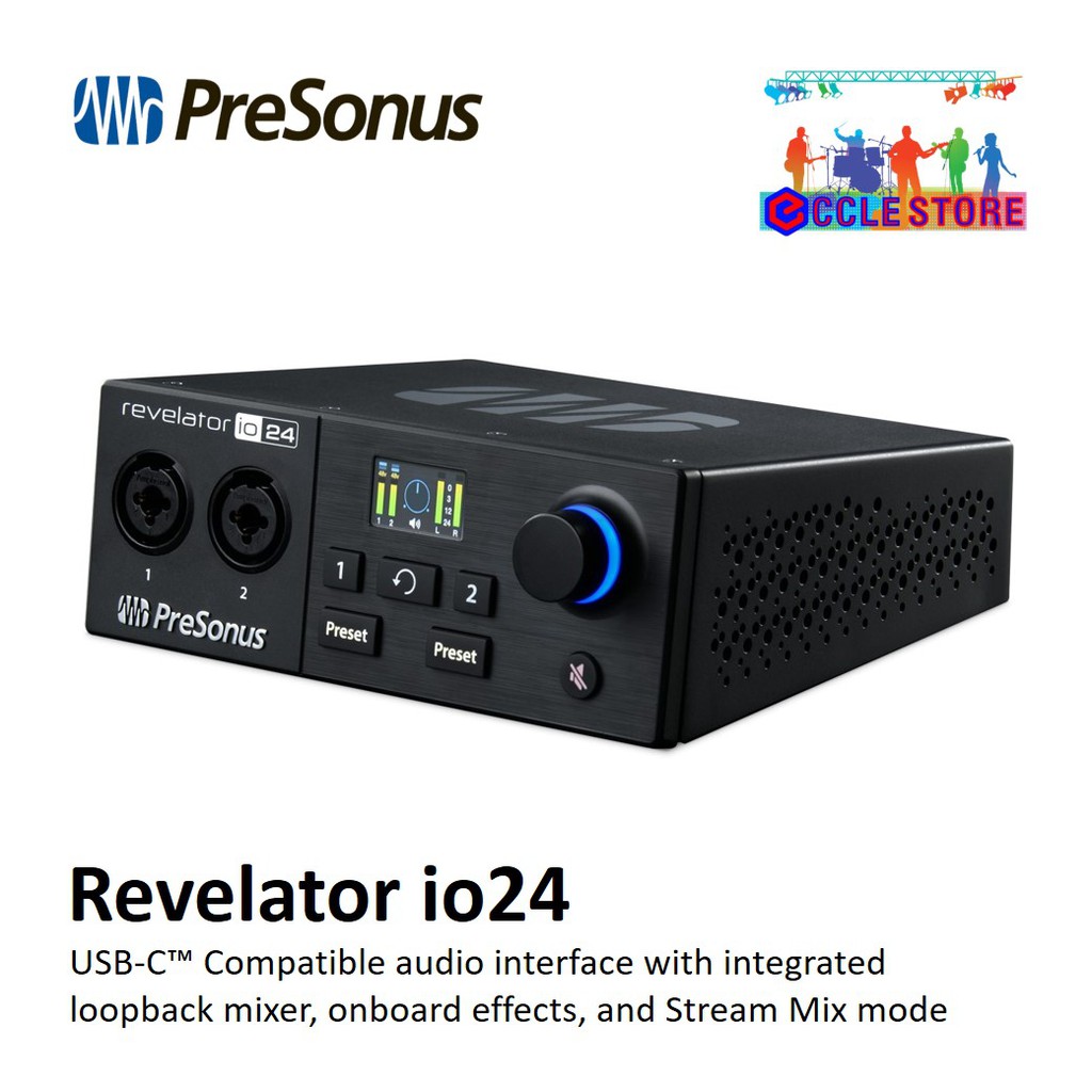 Jual PRESONUS Revelator io24 USBC audio interface with loopback