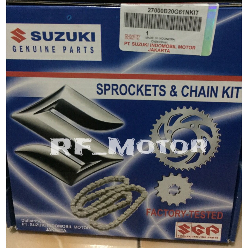 Jual Gear Set/Gear Paket Smash New/Smash Titan/Shogun 125/SUZUKI