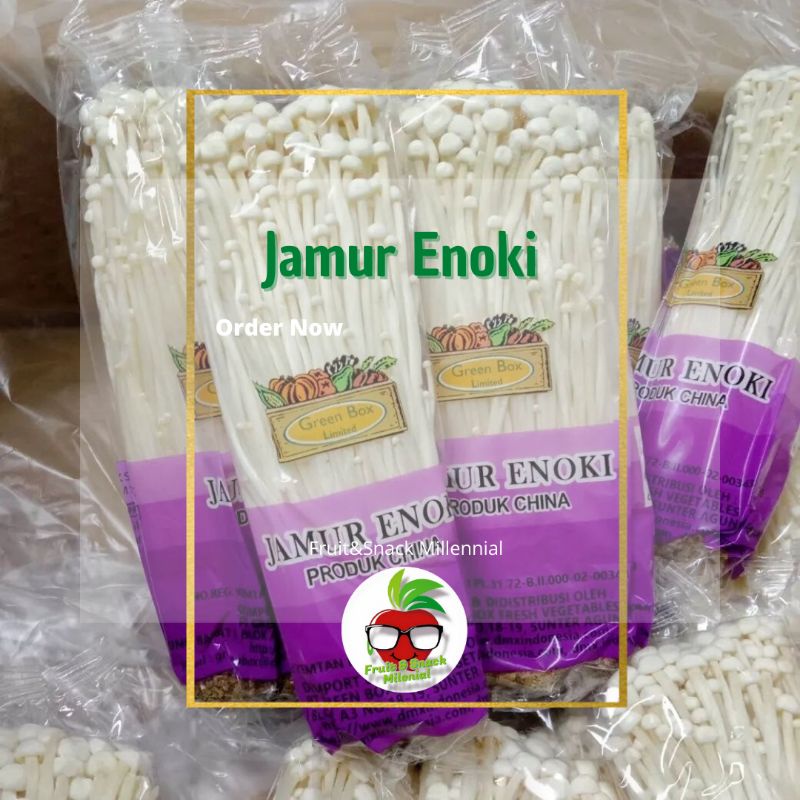Jual Jamur Enoki 1 Box Shopee Indonesia