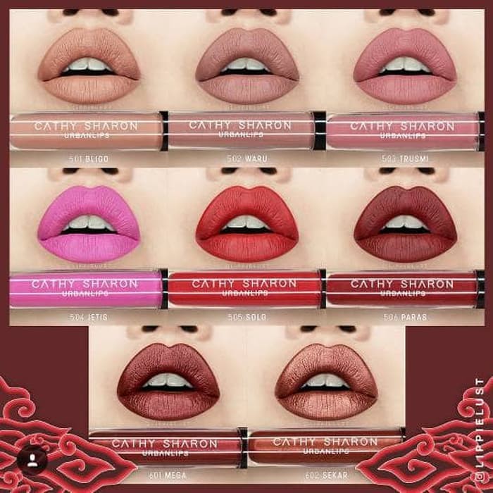 Jual New Cathy Sharon Urban Lips ORIGINAL 98870 Shopee Indonesia